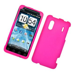 Boost Mobile HTC Evo Design 4G New Hard Snap on Cover Case Solid Pink