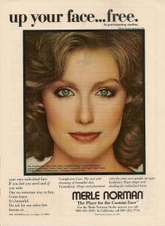 Merle Norman Cosmetics 2 page 1980 Magazine   Print Ad