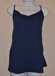 Womans OLD NAVY Intimates Brand Size XL Navy Tank Shirt Top Blouse