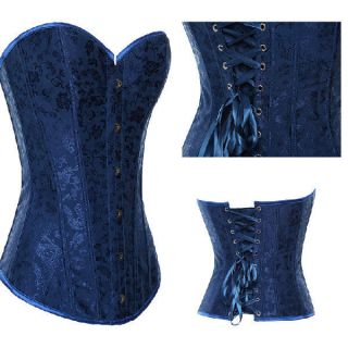 blue corset in Corsets & Bustiers
