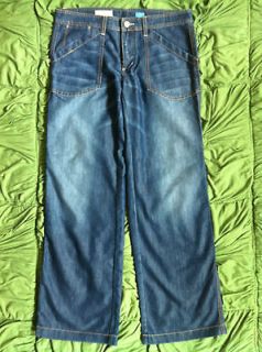 Anthropologie Pilcro trouser carpenter jeans 29 6/8/10 medium light 