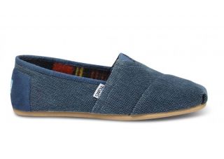   Mens Classics Navy Farrin Espadrilles Various Sizes Vegan Friendly