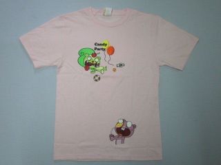 HAPPY TREE FRIENDS Candy Party Nutty & Toothy Pink Girly Girls T Shirt 