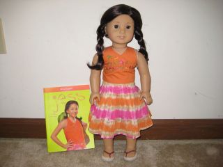 AMERICAN GIRL DOLL JESS w / BOOK 2006 Doll of the Year ***RETIRED***