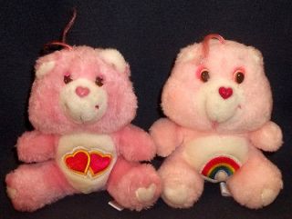   Bears * Cheer & Love a Lot Bear * 1985 VINTAGE Plush Dolls * 7 Minis