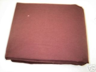 BURGUNDY KING SIZE WATERBED SHEETS, 200TC, NEW