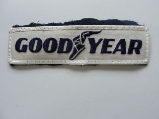 GOOD YEAR TIRES COMPANY LOGO PATCH OFF JACKET,GREAT SHAPE,MFG RACING 