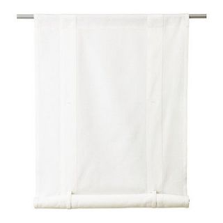 IKEA EMMIE Roll up Blind, Window Fabric Shades, White, New