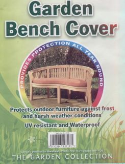   GARDEN BENCH COVER, for 2 Seater. Outdoor Patio Furniture Weather