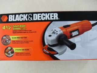 New Black & Decker 4 1/2 Small Angle Grinder 7750