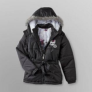 NWT Monster High Girls Quilted Winter Jacket Coat size 7/8