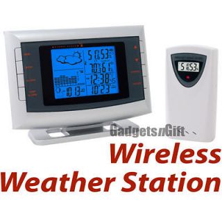   Weather Station Alarm Clock Barometer Thermometer Humidity Sensor