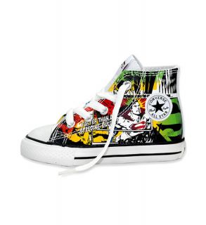   Kids/Youth/Infants Converse All Star Hi Superman Multi Canvas Trainers