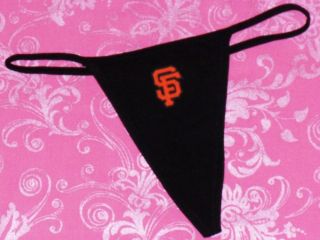 SAN FRANCISCO GIANTS ~ Womens Sports Thongs ~ Panties ~ Underwear MLB