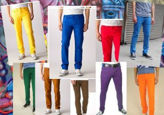 Skinny Jeans for Men, Colorful or basic, Made in America. 97%cotton 3% 