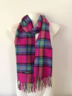 pink green scarves