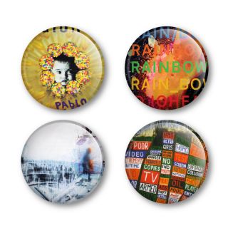 Radiohead Badges Buttons Pins Shirts Tickets Albums