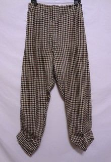 Vintage/Antiqu​e 19th Century Mens Wool Pants Button Fly & Tie Back