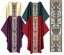 NEW Coronation Tapestry Chasuble Vestment CLERGY Robe