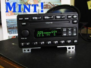 FORD 6 CD DISC CHANGER RADIO STEREO EXPLORER MUSTANG MOUNTAINEER 01 02 