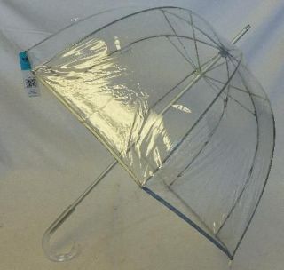 Totes Classic Clear Bubble Umbrella