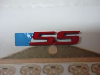   Monte Carlo SS Trunk Red Emblem OEM new (Fits Chevrolet Monte Carlo