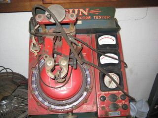 vintage SUN Distributor Tester machine was told it works perfect