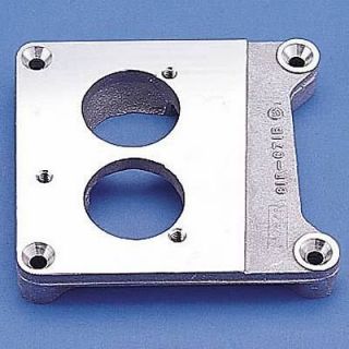Holley Carburetor Adapter Square Bore to 2 Barrel Pro Jection System 