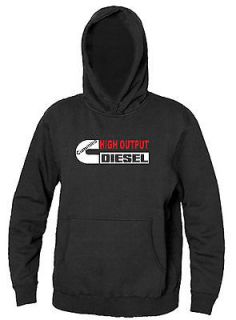   High Output, pullover hoodie sweater Black DODGE TRUCK 4X4 TURBO NEW