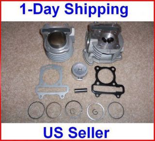100cc Big Bore Kit Cylinder Head Piston Rings Set Chinese Scooter 50cc 