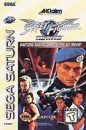 Street Fighter The Movie Sega Saturn, 1995
