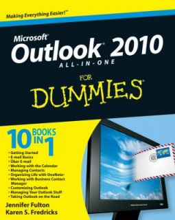 Outlook 2010 All in One for Dummies by Jennifer Fulton and Karen S 