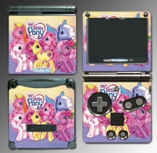 My Little Pony Rainbow Dash Rarity Vinyl Game Skin Cover for Nintendo 