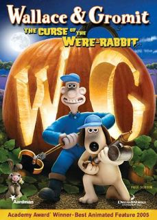 Wallace Gromit The Curse of the Were Rabbit DVD, 2006, Full Frame 
