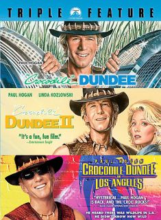 Crocodile Dundee Triple Feature DVD, 2007, 3 Disc Set