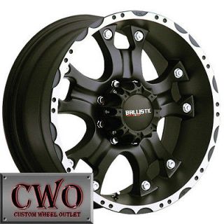 20 Black Hostel Wheels Rims 6x139.7 6 Lug Titan Tundra GMC Chevy 1500 