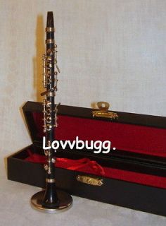 Mini Clarinet Instrument Set fits American Girl & MSD BJD Doll MOST 