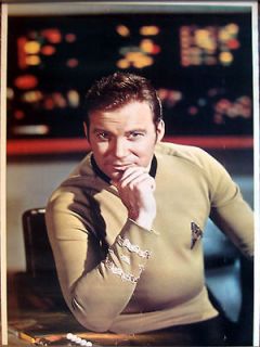 Captain Kirk   William Shatner   poster   Paramount 1976