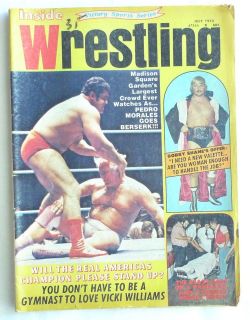 Inside Wrestling Magazine July 1973 Pedro Morales Pat Patterson M012