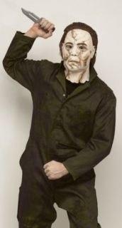 New Halloween Michael Myers Rob Zombie Deluxe Costume