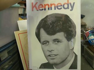 John F. Kennedy Political Poster Full Face/Bust 19 x 12 inches