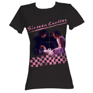 Sixteen Candles Birthday Cake Movie Womens Fitted Small T Shirt