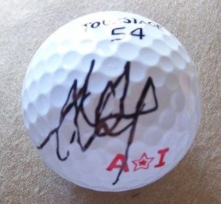 AI MIYAZATO*SIGNE​D*AUTOGRAPHED*​GAME*USED*TOUR​STAGE*GOLF BALL 