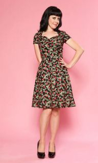 Heartbreaker Fashion Aimee Black Cerise Dress  NWT Sizes S, L, XL