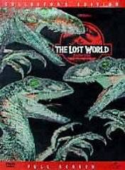 The Lost World Jurassic Park + Insert (DVD, 2000, Collectors 