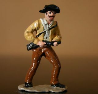 Toy Soldier Alamo Texan With Blunderbuss Unpainted Kit