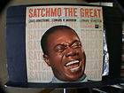 SATCHMO THE GREAT Film ST Louis Armstrong EDWARD MURROW Bernstein LP 