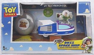   BUZZ SPACESHIP RC Pixar NEW Remote Radio Control Tyco Vehicle MIB