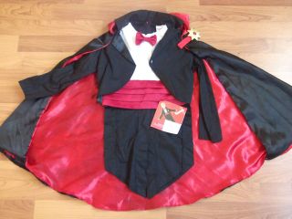 Boys Magician Vampire Costume size 3