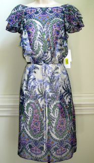 Adrianna Papell   Womens Sleeveless Dress, New, Discount